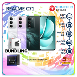 REALME C71 4GB/6GB/8GB 128GB GARANSI RESMI INDONESIA